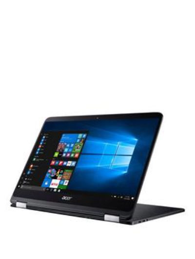 Acer Spin 7, Intel&Reg; Core&Trade; I7, 8Gb Ram, 256Gb Ssd, 14 Inch Full Hd Touchscreen 2-In-1 Laptop With Optional Microsoft Office 365 Home - Black - Laptop With Microsoft Office 365 Home
